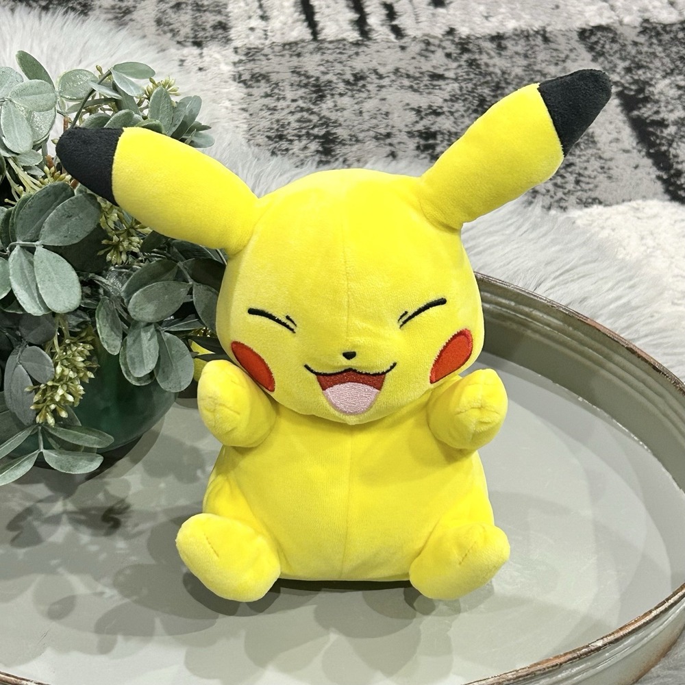 Pokemon Pikachu 8-Inch Laughing Plush
